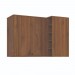 Aéreo Canto Reto Casamia Toronto 2 Portas Nicho 95cm Noce Oro 4217