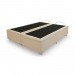 Base Box Baú Prorelax Napa King Size Bipartida 193X203x40cm Bege Liso (N02-1)