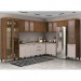 Balcão Canto Reto Casamia Toronto 01 Porta 95cm Com Tampo Noce Oro/Cinnamon 4204