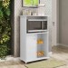 Balcão Notável NT 3075 67cm para Fornos 2 Portas com Fruteira Branco