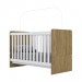 Berço Mini Cama Henn Labirinto Rústico/Branco I19-18 