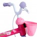 Bicicleta Aro 12 Infantil Houston Tina Mini Com Cestinha e Garrafinha Rosa/Branco TM121R