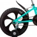 Bicicleta Aro 16 Infantil Houston Nic Freio Side Pull Verde Água/Preto NC162R