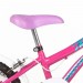 Bicicleta Aro 16 Infantil Houston Tina Com Cestinha e Freio Side Pull Rosa/Branco TN161R