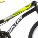 Bicicleta Aro 20 Juvenil Houston Trup Freio V-Brake Preto/Amarelo TR201R