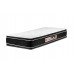 Colchão Castor Black & White Air D33 Espuma Double Face Com Faixa Solteiro 88x188x25 Preto/Branco