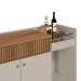 Buffet Linea Brasil Lucca 2 Portas Amêndoa/Off White 810010066-205839