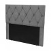 Cabeceira Santzall Ana 140x128x10cm Cinza