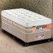 Cama Box Castor Silver Star Air D24+D28 Pocket Max Solteiro 88x188x76 Bege/Branco
