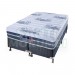 Cama Box Castor Silver Star Air D24+D28 Pocket One Face King 193x203x72 Azul/Branco 