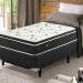 Cama Box Ecoflex Soft Comfort Euro Solteiro 78x188x61cm Mola Verticoil
