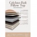 Cama Box Prorelax Bali Casal 138x188x66cm D33 Mola Ensacada com Pillow Top Duplo Marrom Mescla/Branco (BA21/J24)