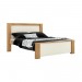 Cama Móveis Europa Monalisa Casal Amêndoa/Off White/Amêndoa 5664.183