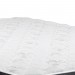 Colchão Castor Black & White Air D33 Espuma Double Face Com Faixa Casal 138x188x25 Preto/Branco