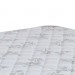 Colchão Castor Sleep Max D23 Espuma Solteiro 88x188x15 Branco/Preto