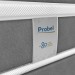 Colchão Probel Berlim Casal 138x188x26cm D28 Mola Ensacada Pillow Euro EPS Branco/Cinza (CT8)