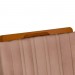 Conjunto de Mesa DJ Móveis Zafira com 8 Cadeiras Isis Madeira Com Estofado 200x100cm Off White/Ipê/Veludo Kraft 