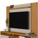Conjunto Linea Brasil Rack Araçatuba + Painel Aurora Para TV até 60” Nature/Off White