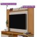 Conjunto Linea Brasil Rack Araçatuba + Painel Aurora Para TV até 60” Nature/Off White