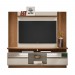 Conjunto Linea Brasil Rack Recife + Painel Aurora Para TV até 60” Freijó/Off White