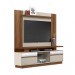 Conjunto Linea Brasil Rack Recife + Painel Aurora Para TV até 60” Freijó/Off White