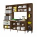 Cozinha Compacta Casamia Star Dark/Snow MDF