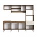 Cozinha Compacta IRM Anita 9 Portas 2 Gaveta Sem Pia Cuba Itaúba/Off White CZ6692