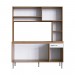 Cozinha Compacta IRM Cassia 4 Portas 1 Gaveta Sem Pia Amêndoa/Branco CZ6641 
