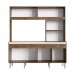 Cozinha Compacta IRM Luisa 8 Portas 1 Gaveta Sem Pia Itaúba/Off White CZ6811 