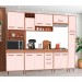 Paneleiro Poliman Barcelona 2 Portas Carvalho Oak/Off White 12622
