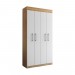 Armário/Organizador Multiuso Bambinello Madri Room 1100 4 Portas 110x183x37cm Duetto/Off White