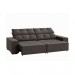 Estofado Viero Bela 230cm Tec Griss