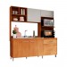 Cozinha Compacta Casamia Lara 5 Portas 1 Gaveta Nature/Off White 583.0001