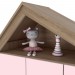 Guarda-Roupa Henn Casinha 3 Portas 2 Gavetas Rústico/Rosa Chá I123-165
