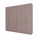 Guarda-Roupa Henn Denver 6 Portas 4 Gavetas Capuccino D281-170