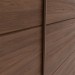 Guarda-Roupa Henn Valência 2 Portas de Correr 6 Gavetas Com Pés Castanho D288-130