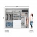 Guarda-Roupa Henn Veneza 6 Portas 4 Gavetas Branco HP D285-05