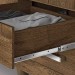 Guarda-Roupa Made Marcs Bergamo 6 Portas 6 Gavetas Braúna/Off White 100% MDF (Costa 6mm) 8396.138