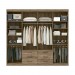 Guarda-Roupa Santos Andirá Master 8 Portas 6 Gavetas Com Espelho e Pés Atacama/Atacama 152455AEP 