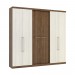 Guarda-Roupa THB Passione 6 Portas 4 Gavetas Carvalho Sensitive/Teka Sensitive