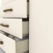 Guarda-Roupa Henn Caju 4 Portas 3 Gavetas Com Espelho Com Pés Castanho HP/Off White D135-138/O914-64