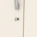 Guarda-Roupa Henn Açaí 3 Portas 2 Gavetas Com Espelho Com Pés Castanho/Off White DA133-138/O914-64