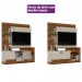 Home Linea Brasil Alagoas Para TV até 50" Freijo/Off White 810002033/205739