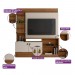 Home Linea Brasil Alagoas Para TV até 50" Freijo/Off White 810002033/205739