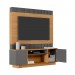 Home Linea Brasil Barretos Para TV até 75" Nature/Chumbo 810002038/207063