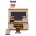 Home Linea Brasil Barretos Para TV até 75" Nature/Off White 810002038/207039