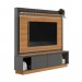 Home Linea Brasil Guararapes Para TV até 75" Com LED Ripado Nature/Chumbo 810010174/207063