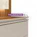 Home Linea Brasil Guararapes Para TV até 75" Com LED Ripado Nature/Off White/Petra Flex 810010174/207039