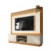 Home Linea Brasil Guararapes Para TV até 75" Com LED Ripado Nature/Off White/Petra Flex 810010174/207039