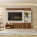 Home Linea Brasil Maceió Para TV até 70" Com LED Feijó/Off White 810002032/205739
